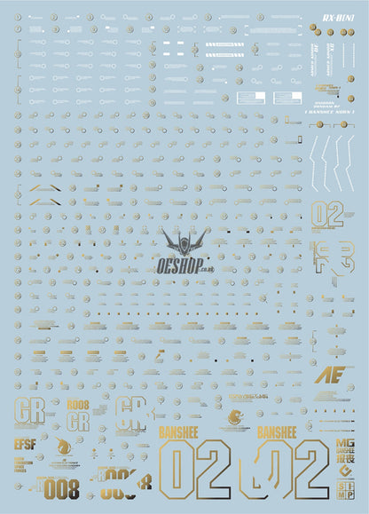 Evo - E-Mg154 (Gilding) Mg Banshee Ver.ka Evolution Studio Decals
