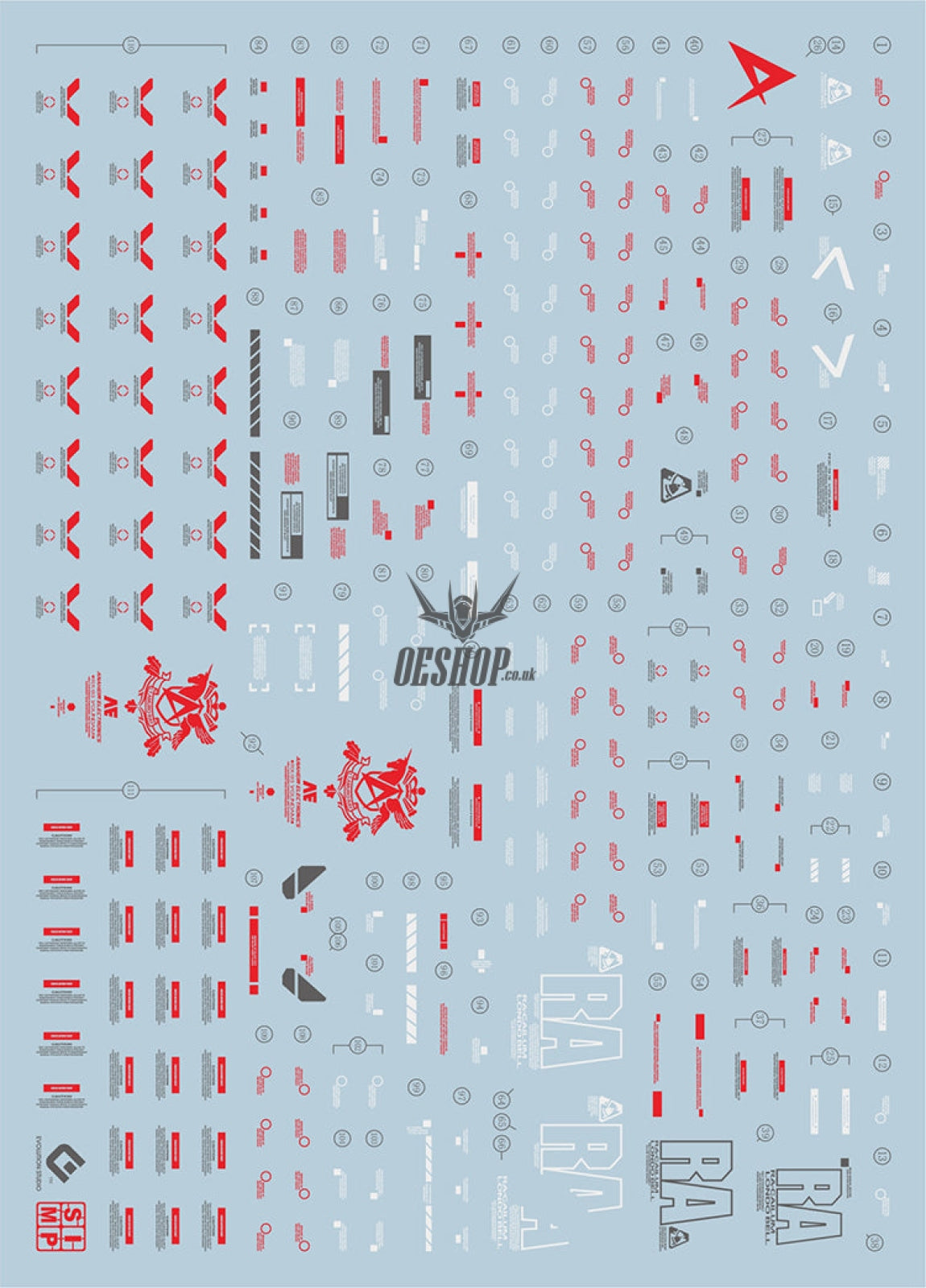 Evo - E-Mg162 (Uv) Mg Rx93-V Gundam Ver.ka Evolution Studio Decals