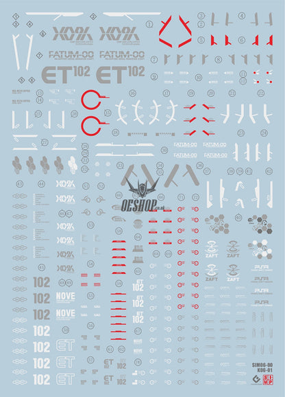 Evo - E-Mg195 (Uv) Mg Justice Evolution Studio Decals