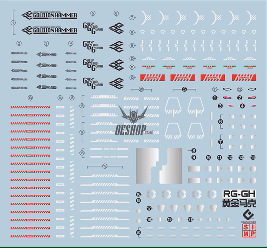 Evo - E-Rggh Rg Goldmarg Evolution Studio Decals