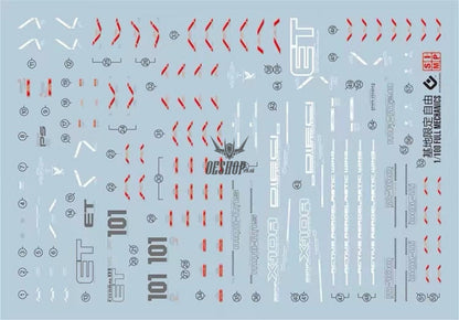 Evo - Frs00 (Uv) Fm Gcp Freedom Gundam Evolution Studio Decals