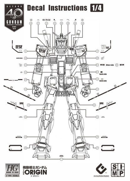 EVO- HG GTO-78 40th Limit (UV) Evolution Studio Decals Evolution Studio 3.59 OEShop