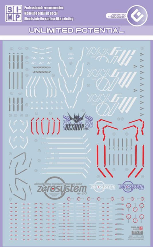 Evo - Hirm-2 (Uv) Hirm Wing Gundam Evolution Studio Decals