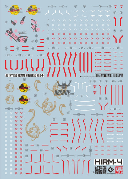 Evo - Hirm-4 (Uv) Hirm Astray Red Frame+Powered Evolution Studio Decals
