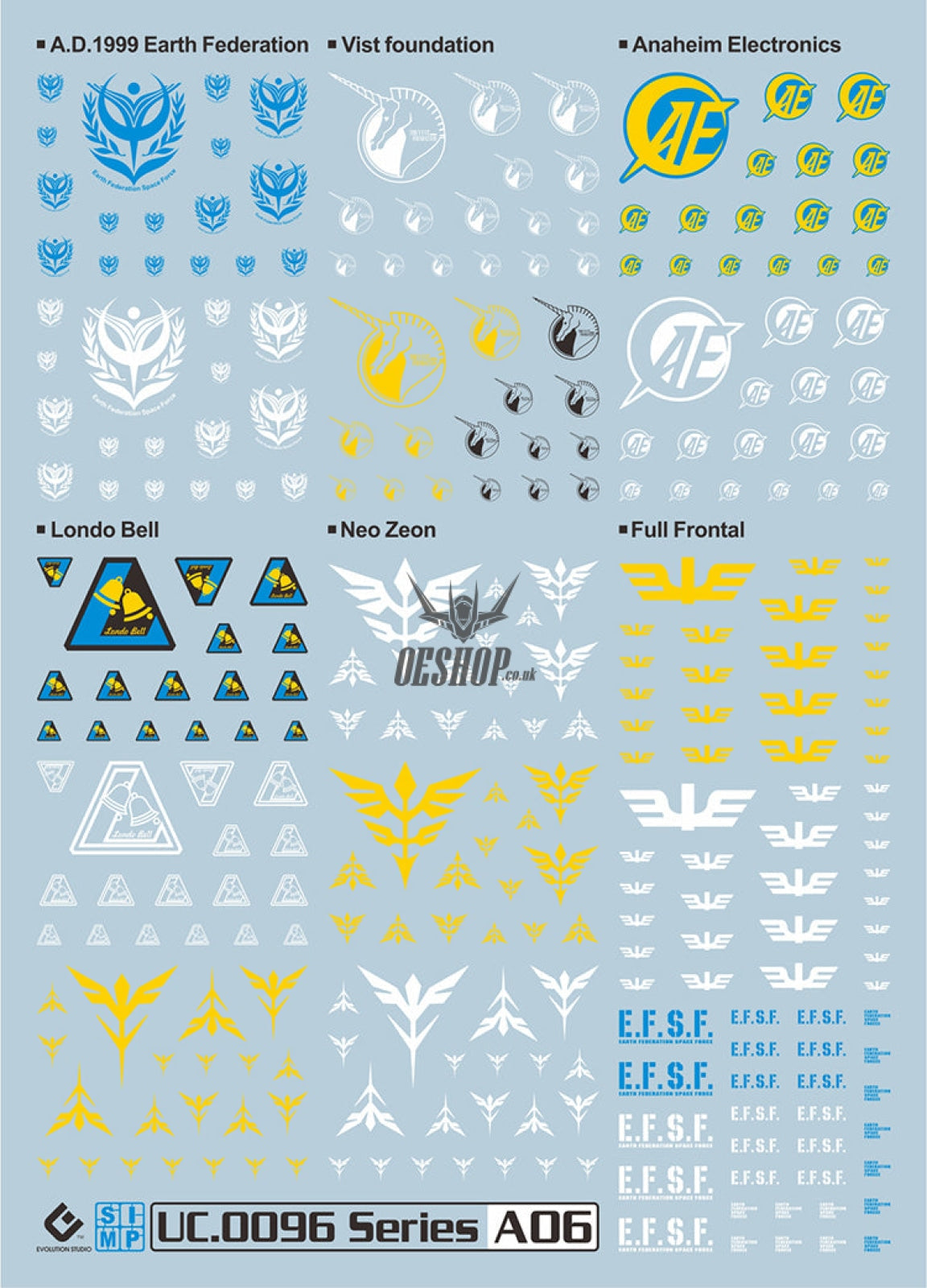 Evo - Sp-0096 (Uv) 0096 (Collection) Evolution Studio Decals