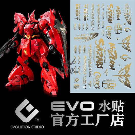 Evo - Sp-Sa Sazabi Gilding Logos Evolution Studio Decals