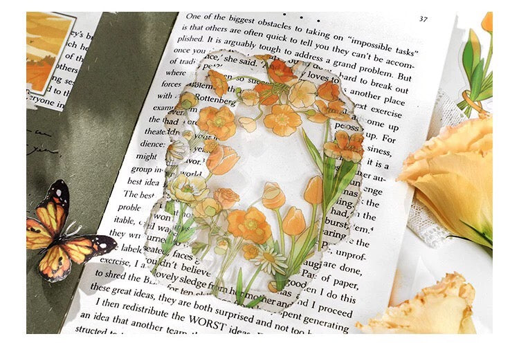 Papermore Botanical Silhouette Stickers (40 pieces)