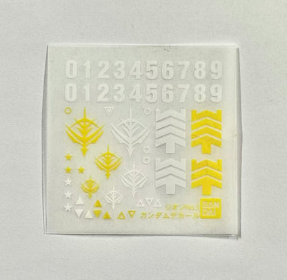 PART - 1/100 MG MS-07B-3 Gouf Custom - Runner STICKERS & ACCESSORIES