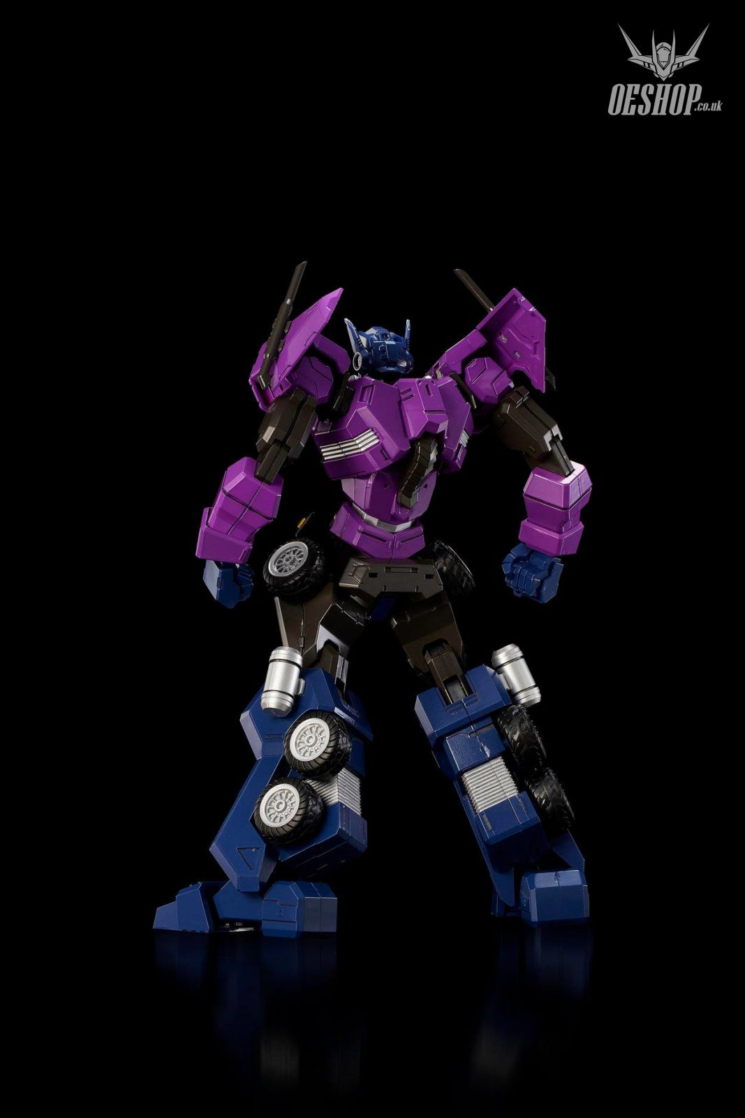 Flame Toys Furai Model Shattered Glass Optimus Prime Attack Mode Transformers Kit