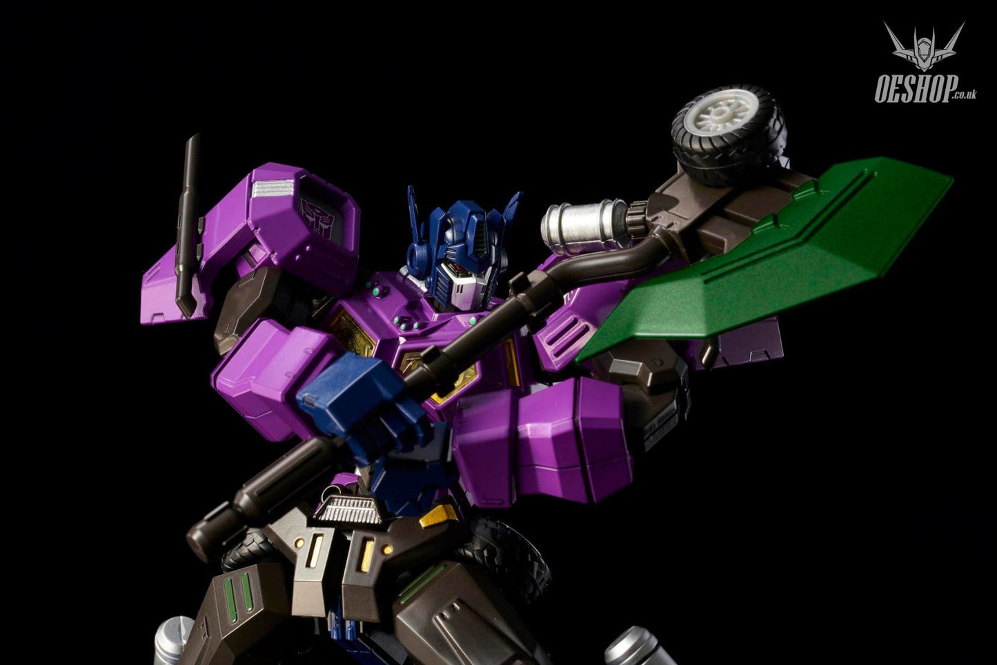 Flame Toys Furai Model Shattered Glass Optimus Prime Attack Mode Transformers Kit