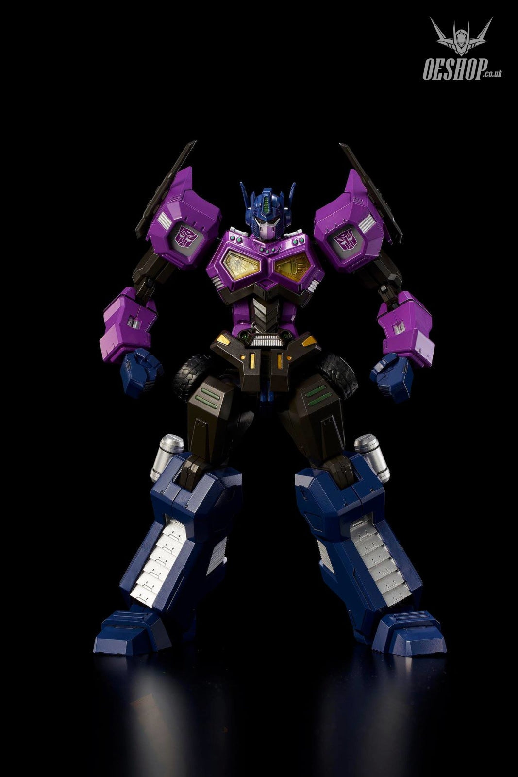 Flame Toys Furai Model Shattered Glass Optimus Prime Attack Mode Transformers Kit