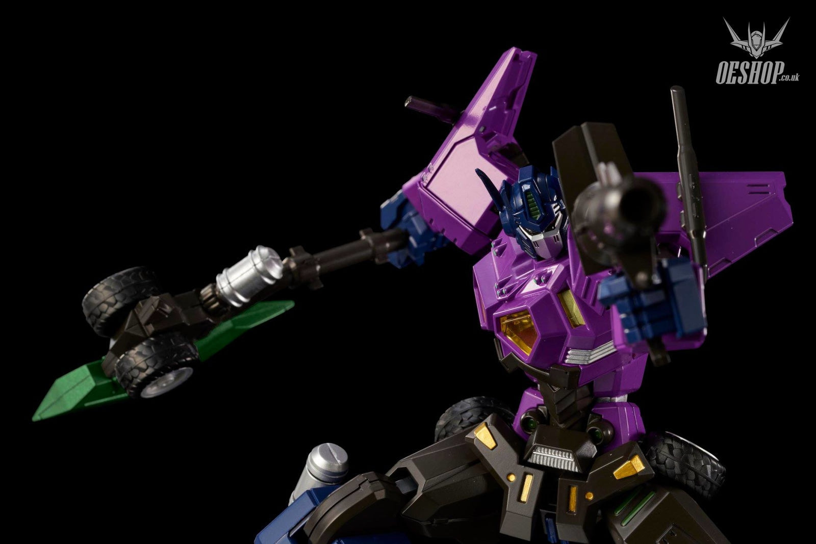 Flame Toys Furai Model Shattered Glass Optimus Prime Attack Mode Transformers Kit