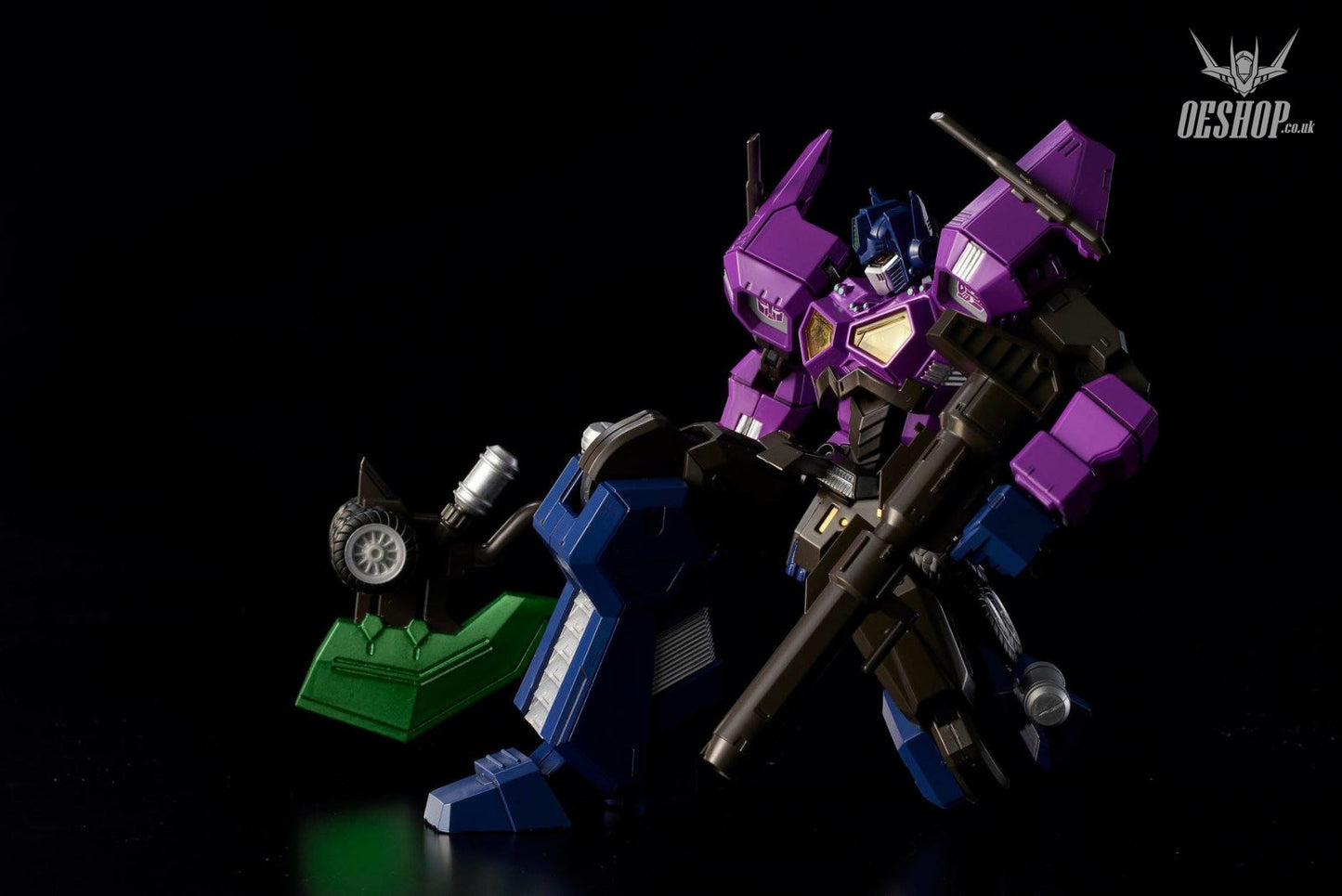 Flame Toys Furai Model Shattered Glass Optimus Prime Attack Mode Transformers Kit