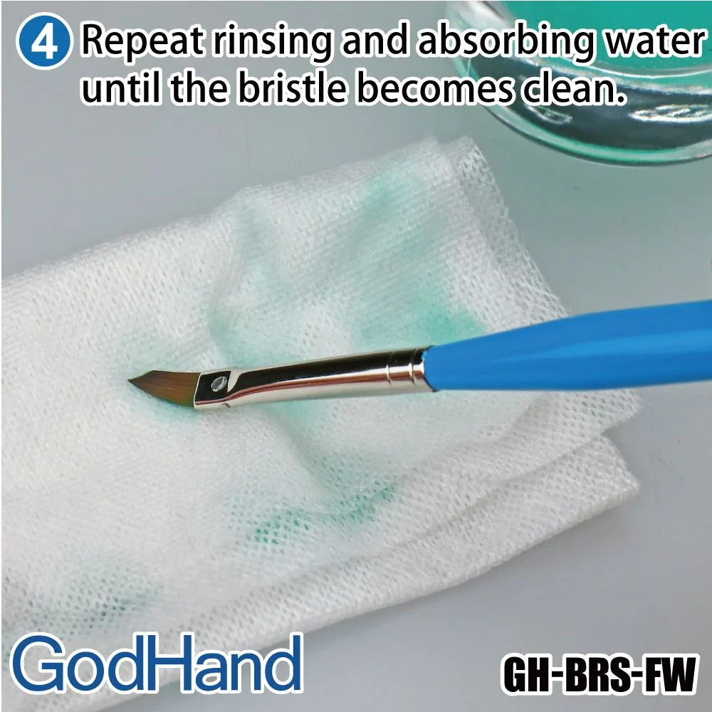 GodHand Brush Care Sheet (Pack of 50) GH-BRS-FW