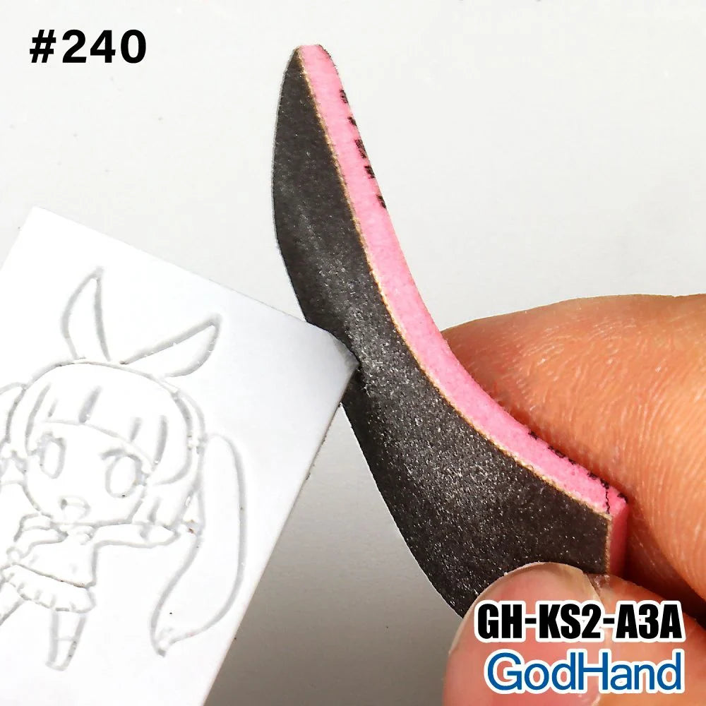 GodHand Kamiyasu Sanding Stick 2mm-Assortment Set A GH-KS2-A3A