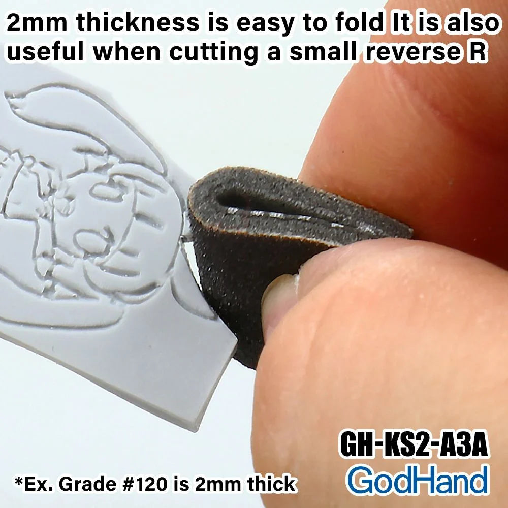 GodHand Kamiyasu Sanding Stick 2mm-Assortment Set A GH-KS2-A3A