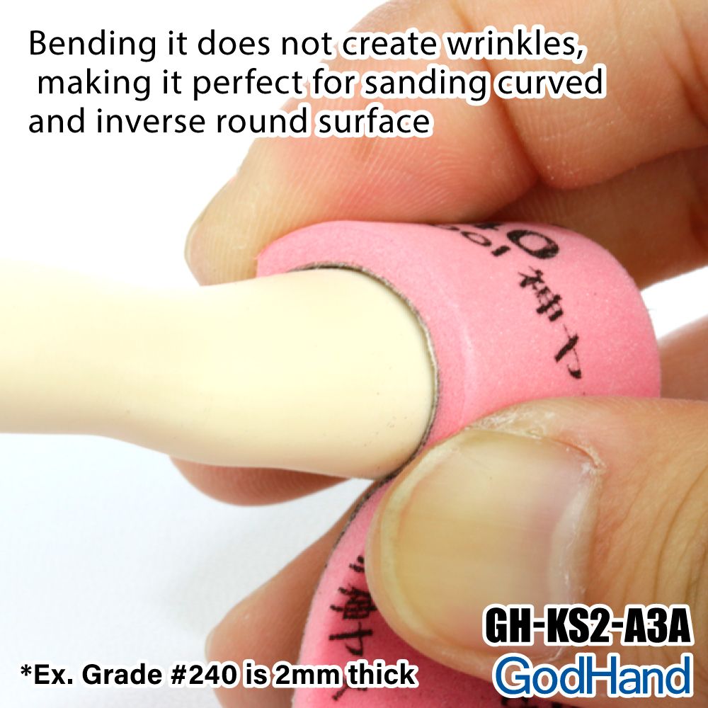 GodHand Kamiyasu Sanding Stick 2mm-Assortment Set A GH-KS2-A3A