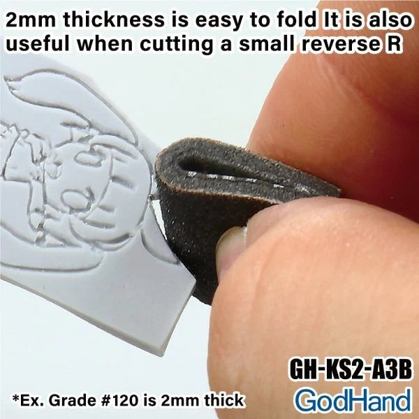 GodHand Kamiyasu Sanding Stick 2mm-Assortment Set B GH-KS2-A3B