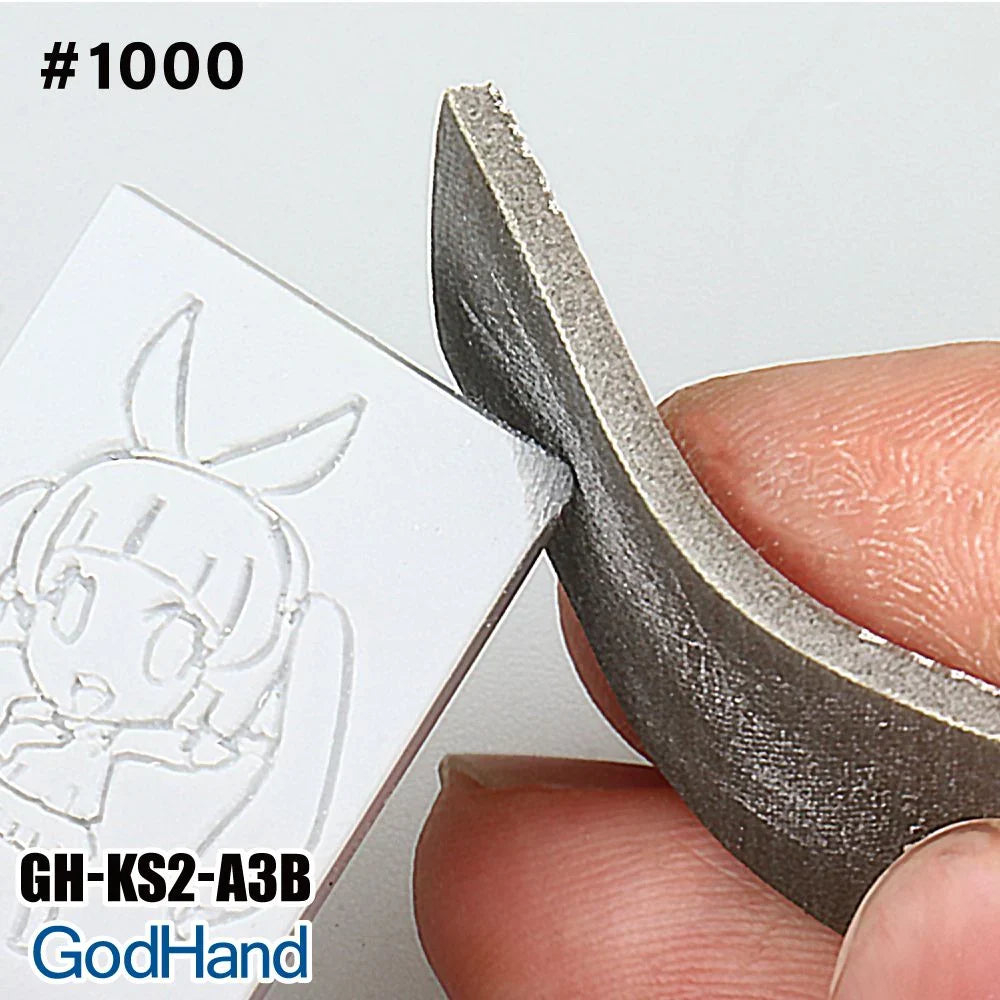 GodHand MIGAKI-Kamiyasu Sanding Stick -2mm (Assortment of 5) GH-KS2-KB