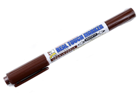 GSI Mr.Hobby GM407 Gundam Marker Real Touch Brown 1 (Renewal)