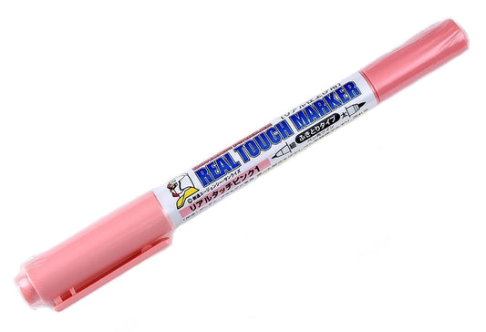 GSI Mr.Hobby GM410 Gundam Marker Real Touch Pink 1 (Renewal)