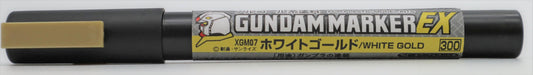 GSI Mr.Hobby XGM07 Gundam Marker EX White Gold