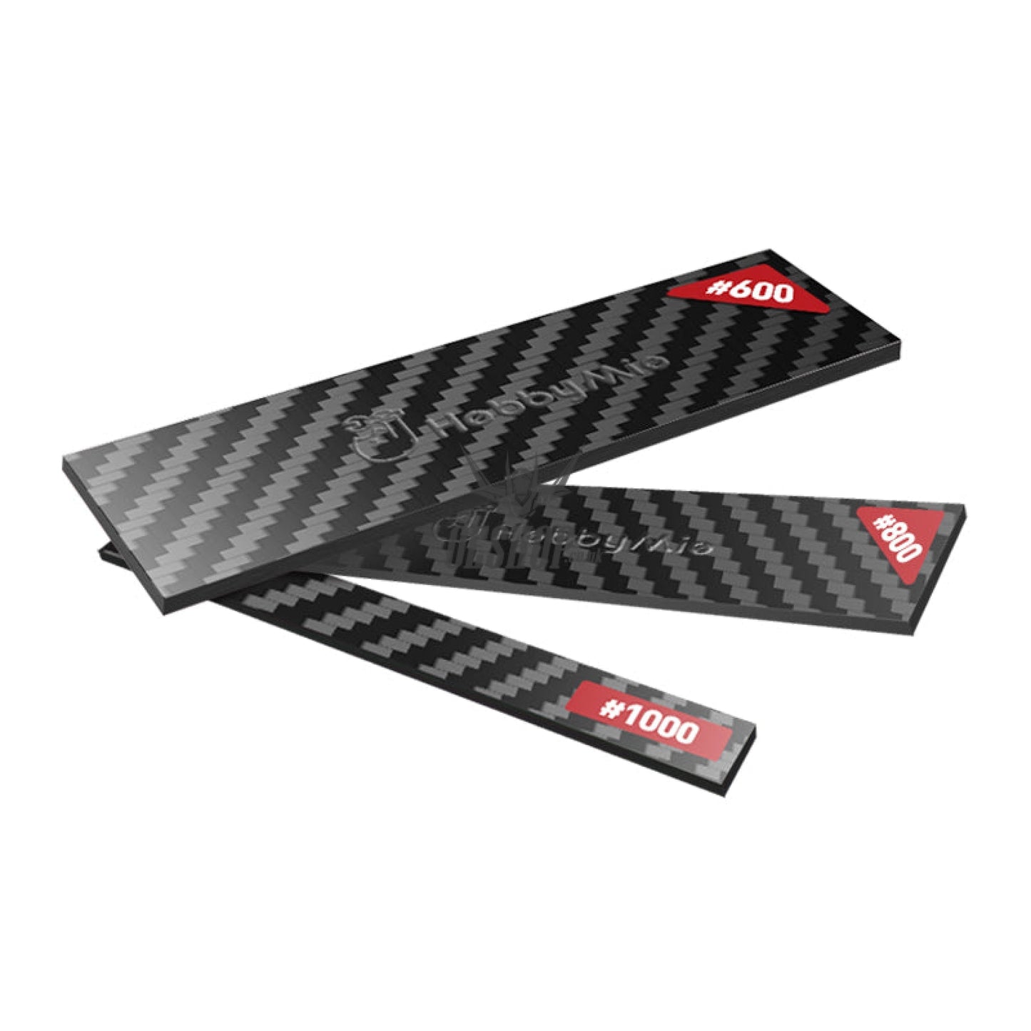 Hobbymio Carbon Fiber Sanding Plate Set Masking
