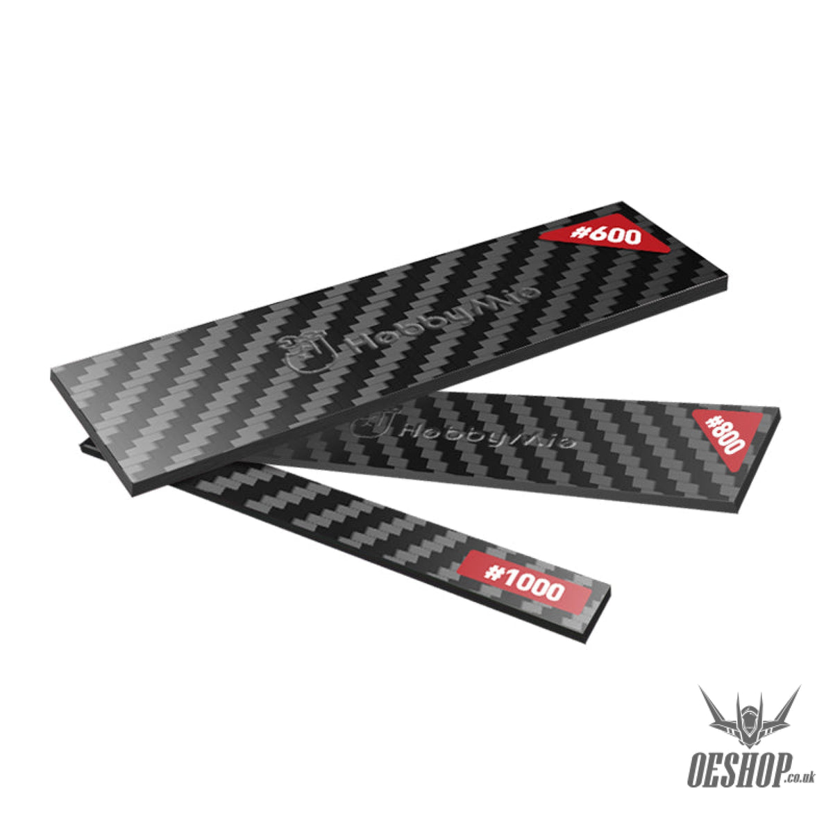 Hobbymio Carbon Fiber Sanding Plate Set Masking
