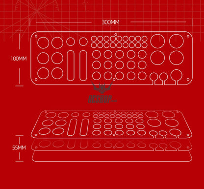 Hobbymio Desktop Tool Bracket