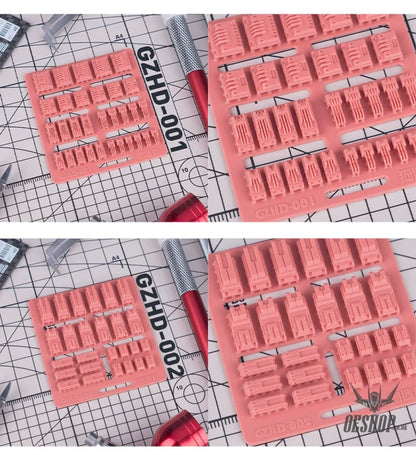 HobbyMio GZ Studio HD Series High-Definition Detail-Up 3D Print Model Kits Parts - Model Kits Accessories