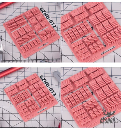HobbyMio GZ Studio HD Series High-Definition Detail-Up 3D Print Model Kits Parts - Model Kits Accessories