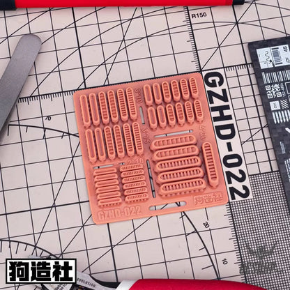 HobbyMio GZ Studio HD Series High-Definition Detail-Up 3D Print Model Kits Parts - HD22 - Model Kits Accessories