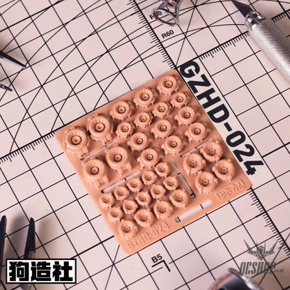HobbyMio GZ Studio HD Series High-Definition Detail-Up 3D Print Model Kits Parts - HD24 - Model Kits Accessories