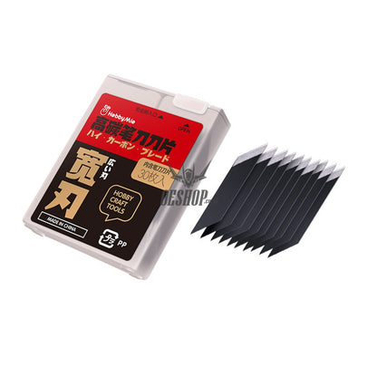 Hobbymio High Carbon Pen Knife Blade (30Pcs Wide