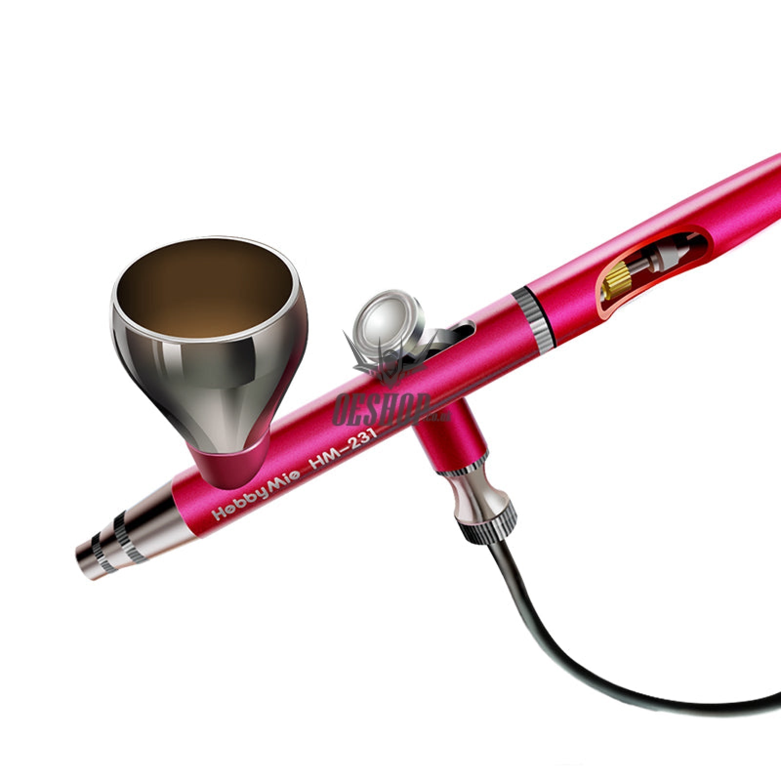 Hobbymio Hm-231 Lightweight And High Precision Airbrush 0.3Mm Caliber