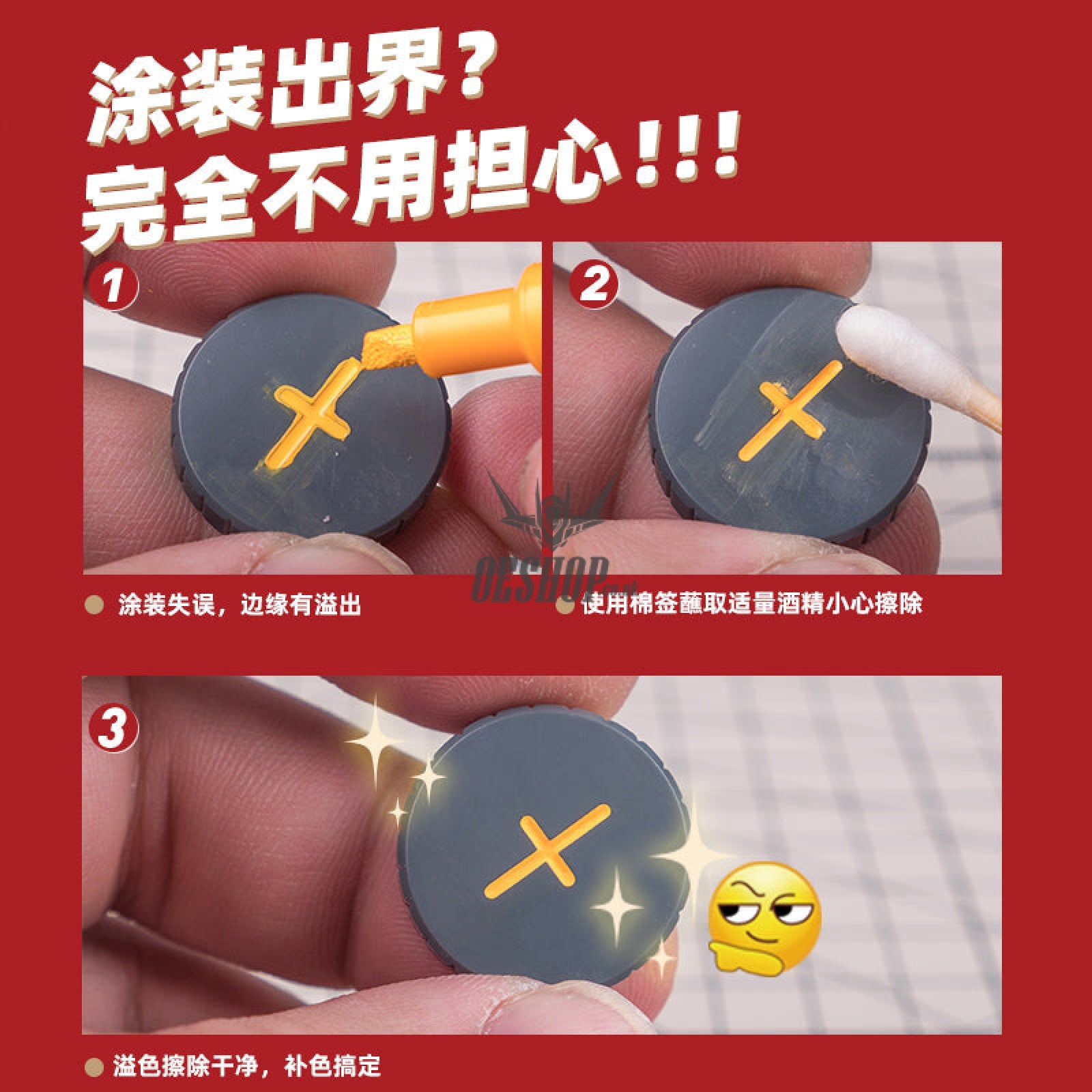 HobbyMio MC01-MC08 Water Paint Color Model Pen Marker Markers