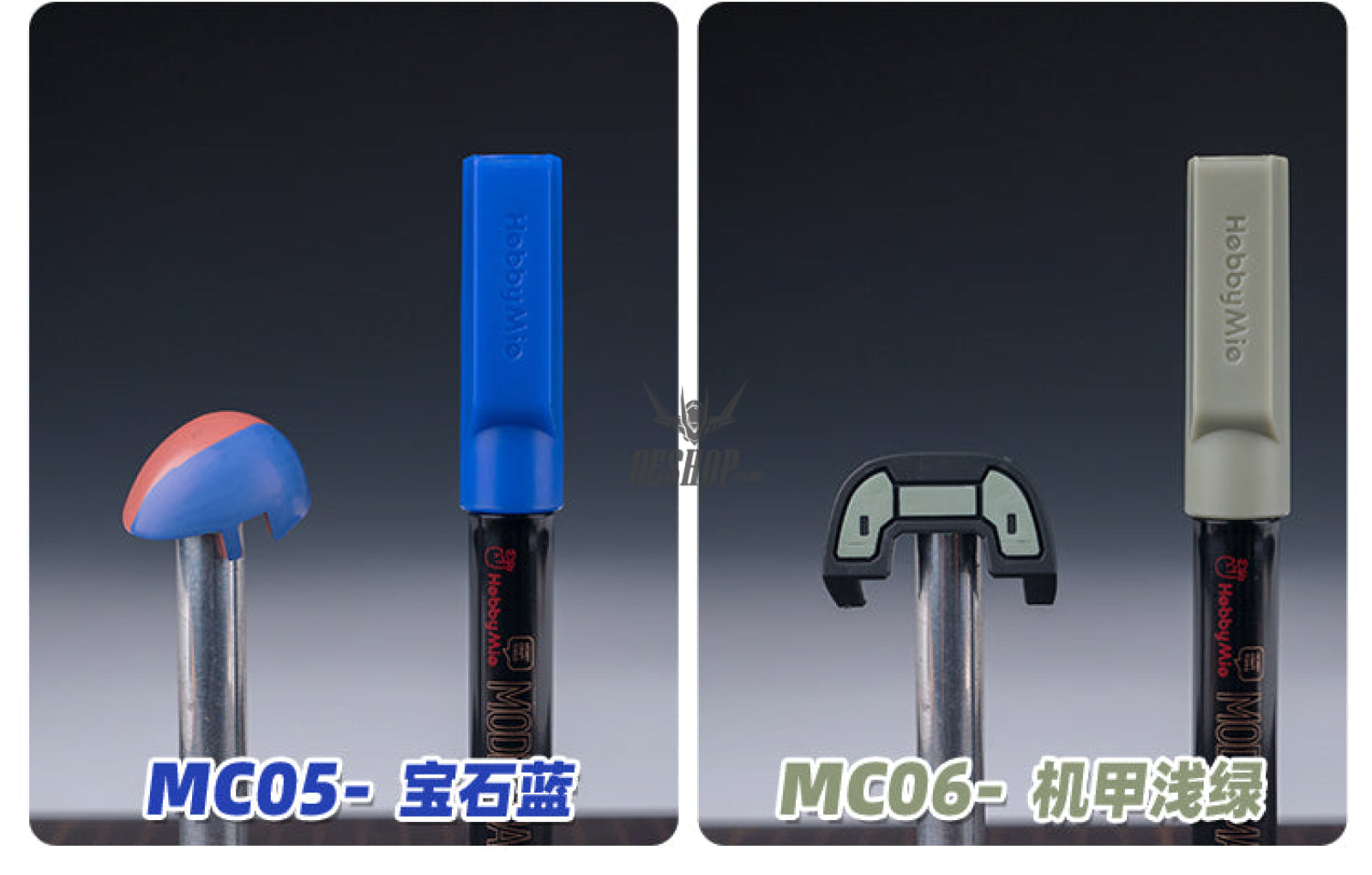 HobbyMio MC01-MC08 Water Paint Color Model Pen Marker Markers