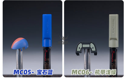 HobbyMio MC01-MC08 Water Paint Color Model Pen Marker Markers
