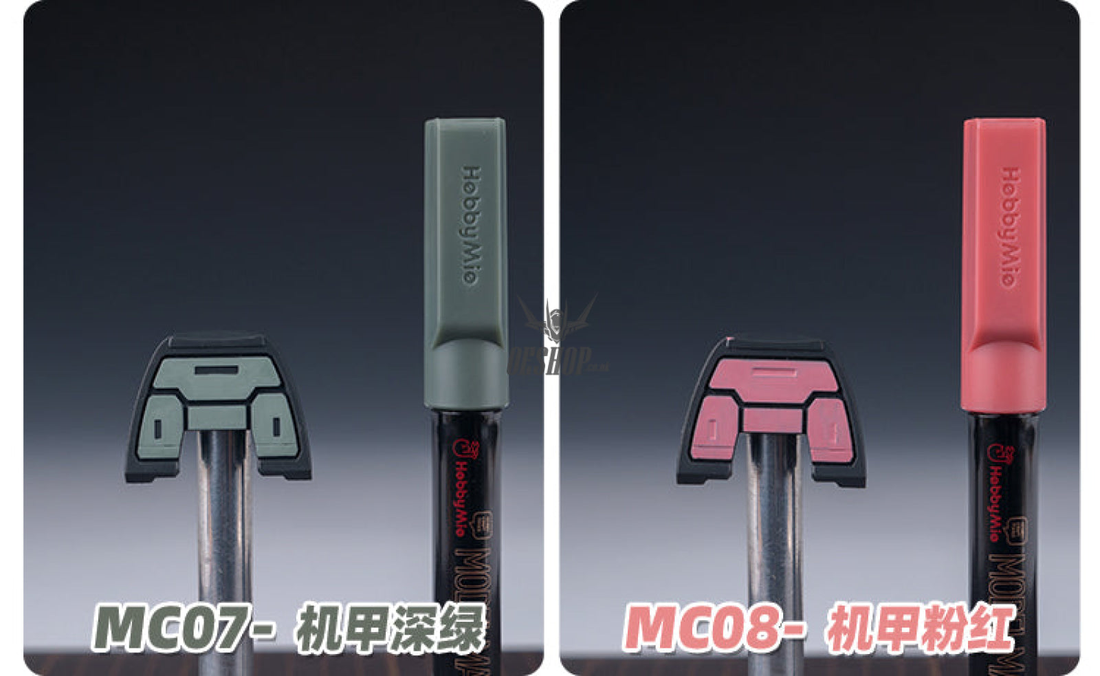 HobbyMio MC01-MC08 Water Paint Color Model Pen Marker Markers