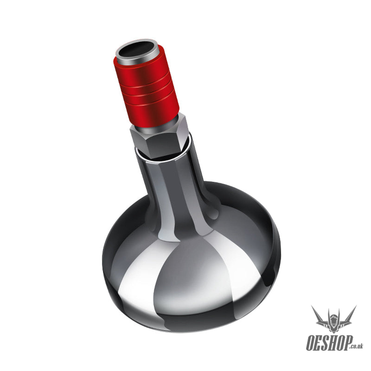 Hobbymio Metallic Airbrush Display Base Showing Stand (With Quick Release Disconnect Coupler)