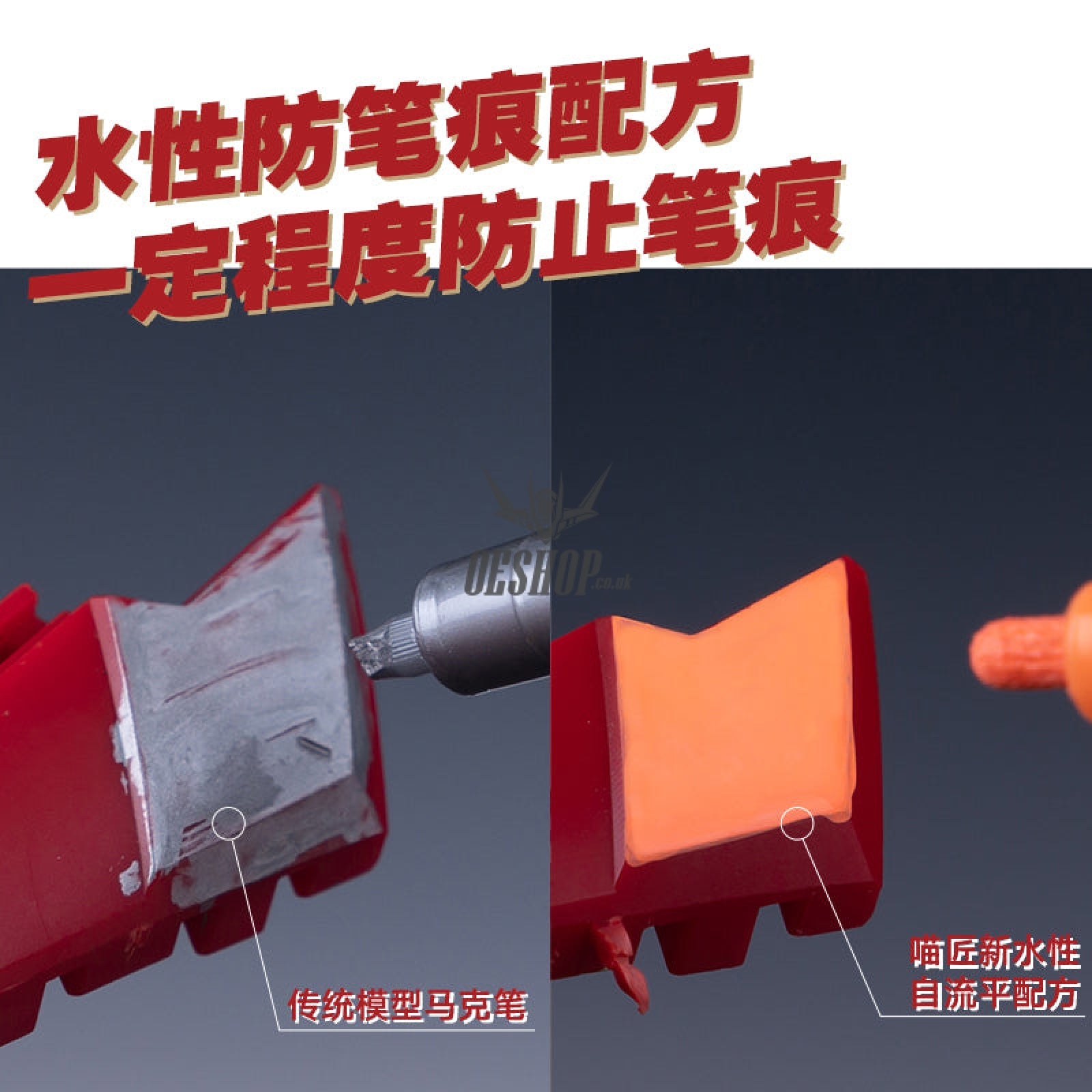 Hobbymio Water Paint Color Model Pen Uv Fluorescent Marker Mf01 - Mf07