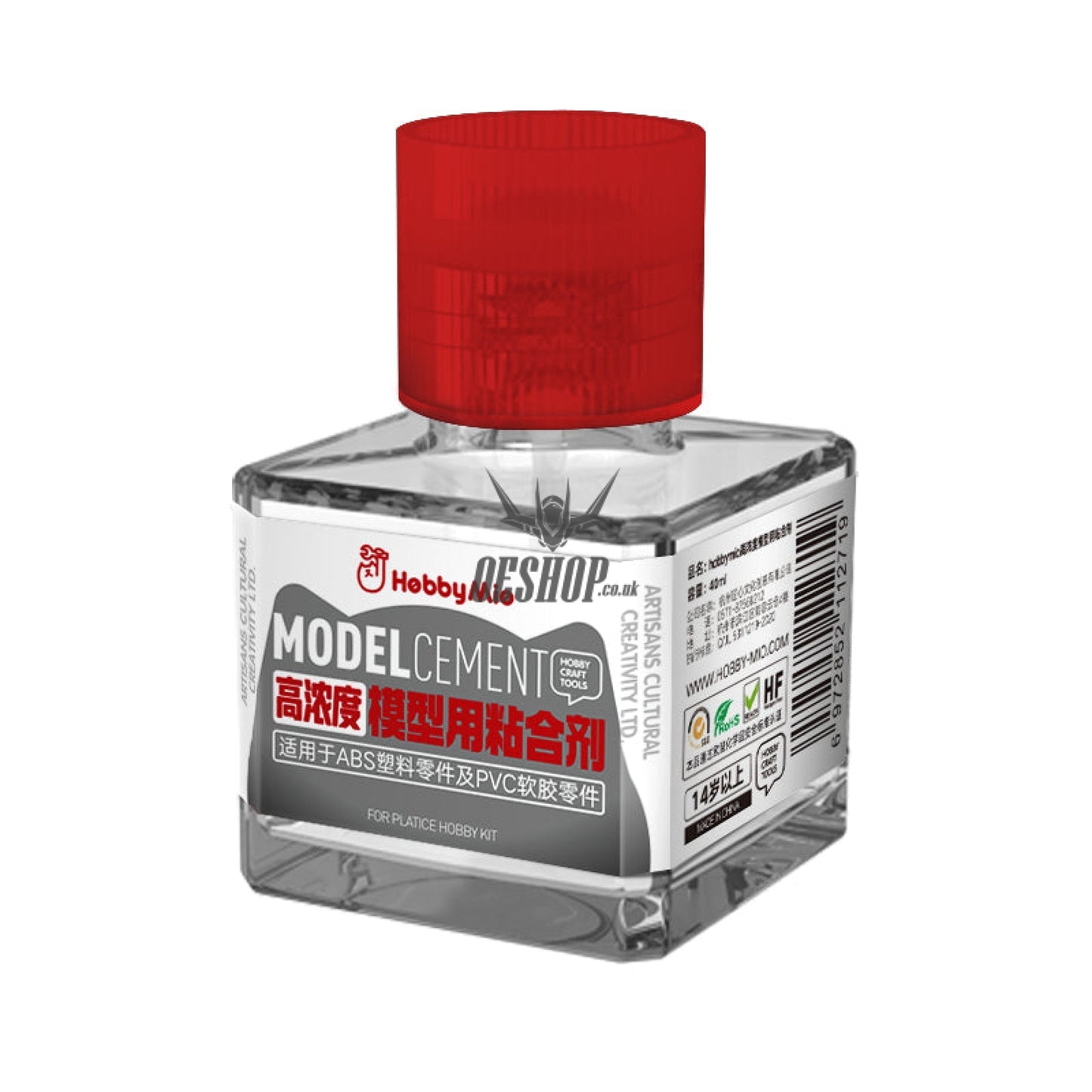 Hobbymio Model Cement Suitable For Abs Plastic Model Parts (40Ml) High Concentration Mounting Putty