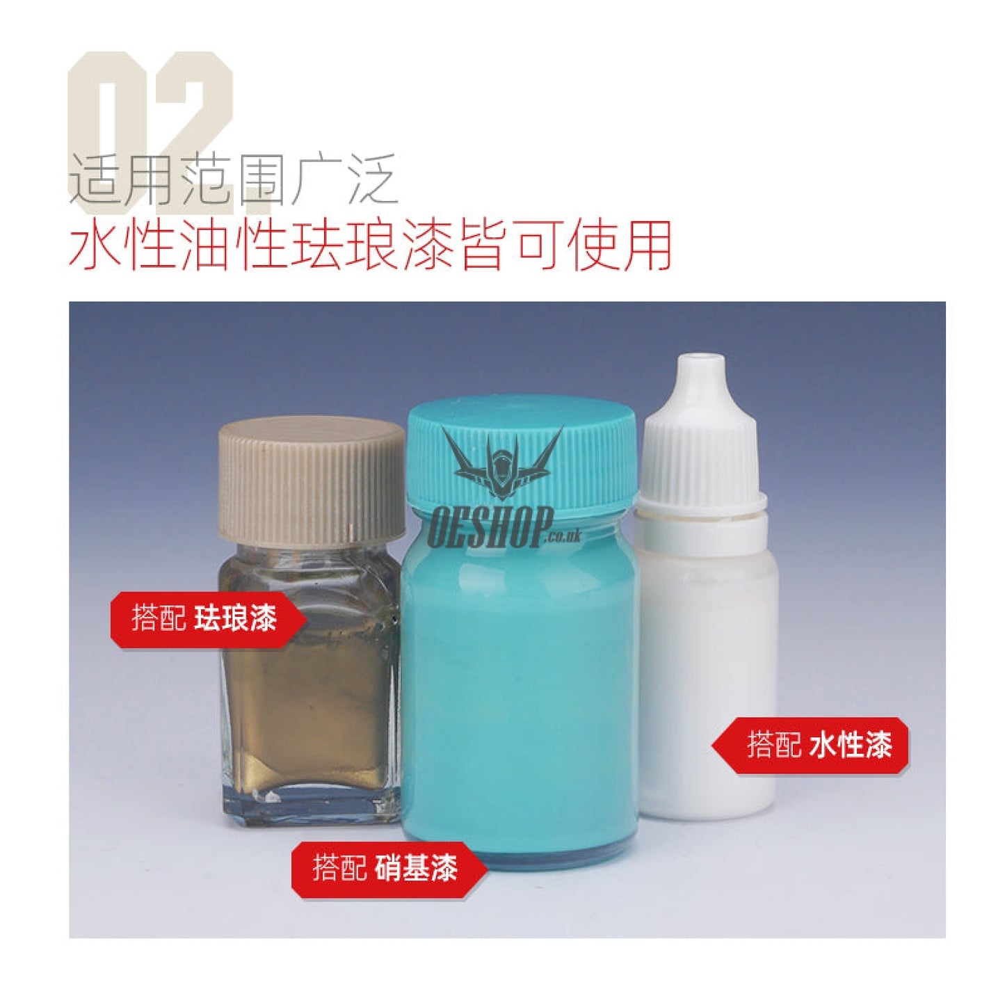 Hobbymio Model Paint Tray 10Pcs Paint Tools