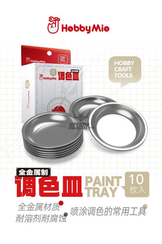 Hobbymio Model Paint Tray 10Pcs Paint Tools