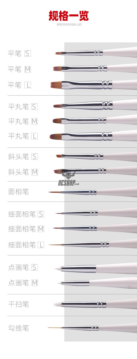 Hobbymio Pastel Paint Brush For Scale Model Modeler Craft Tools Weathering Hobby Accessory Coloring