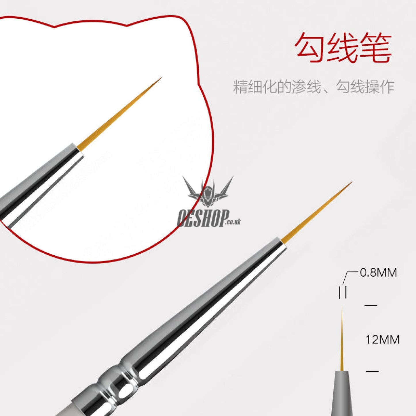 Hobbymio Pastel Paint Brush For Scale Model Modeler Craft Tools Weathering Hobby Accessory Coloring