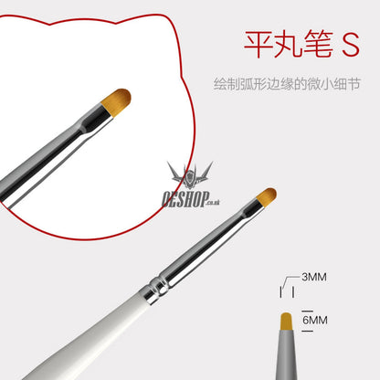 Hobbymio Pastel Paint Brush For Scale Model Modeler Craft Tools Weathering Hobby Accessory Coloring
