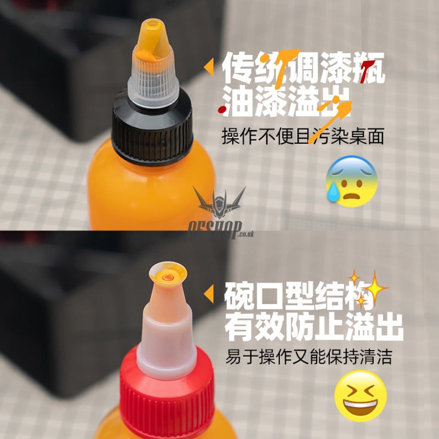 Hobbymio Pet Paint Mixing Bottle