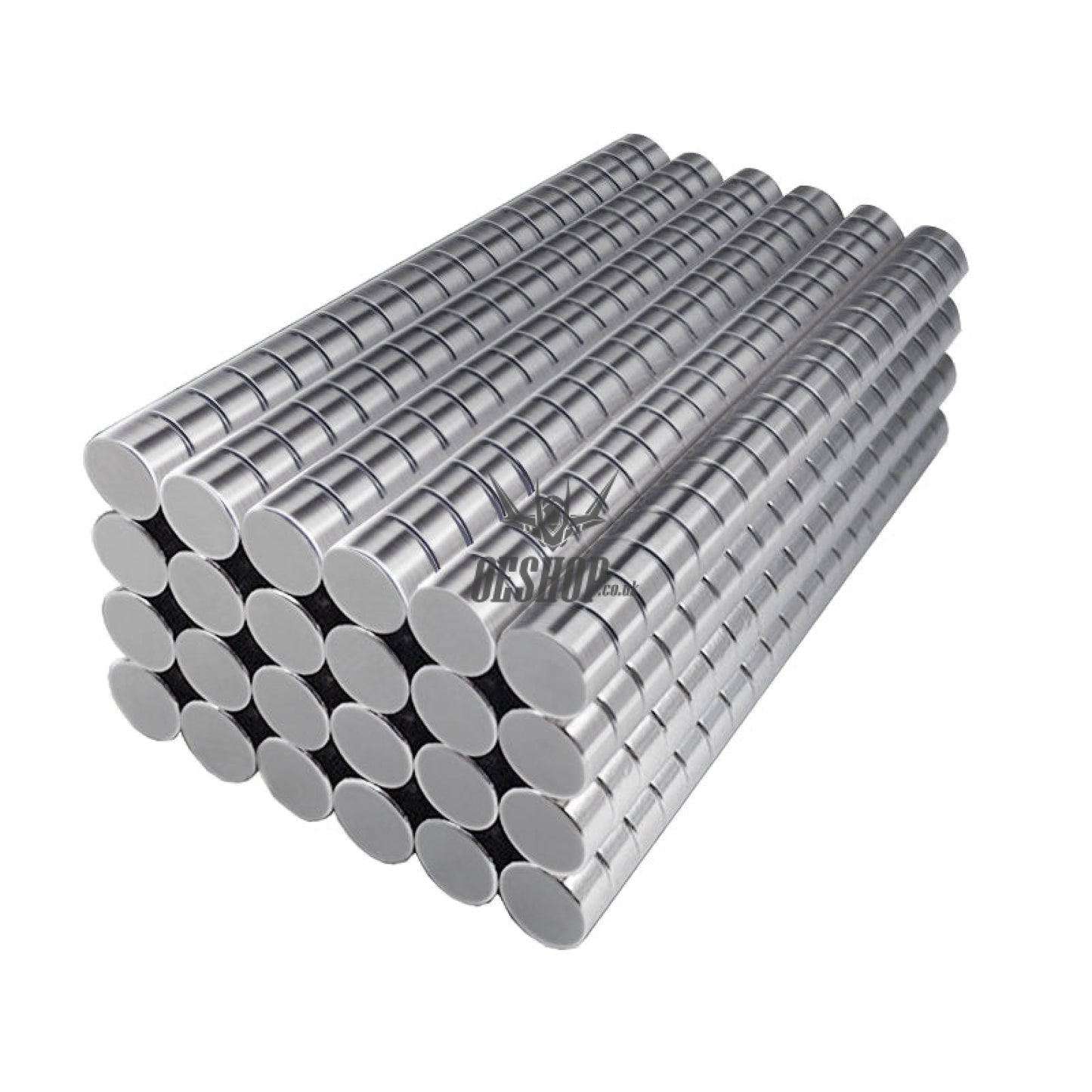 Hobbymio Pile Driving Strong Magnet Magnetic Nickel Plating Super Bright (10Pcs)