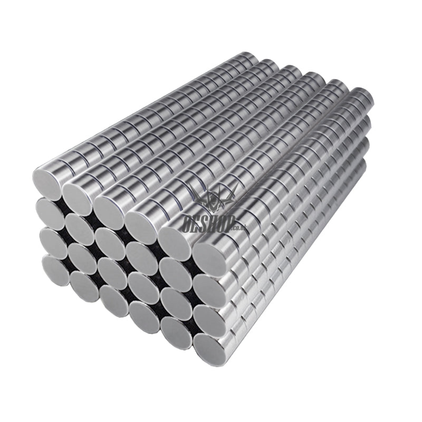 Hobbymio Pile Driving Strong Magnet Magnetic Nickel Plating Super Bright (10Pcs)